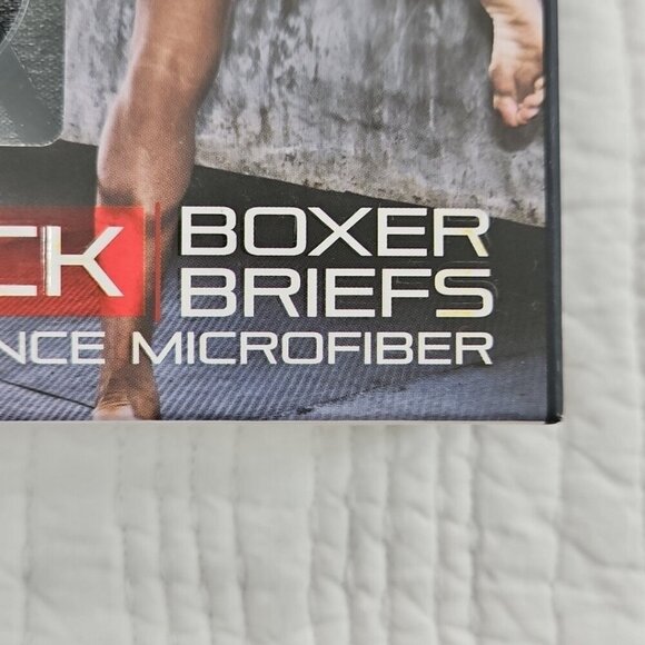 RVCA Men's Microfiber Boxer Briefs Size M (32-34) 3-Pack Stretch Flex Fit NIB - Picture 3 of 12